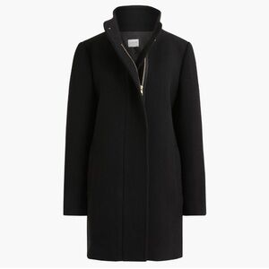 J.Crew Factory City Coat - Black